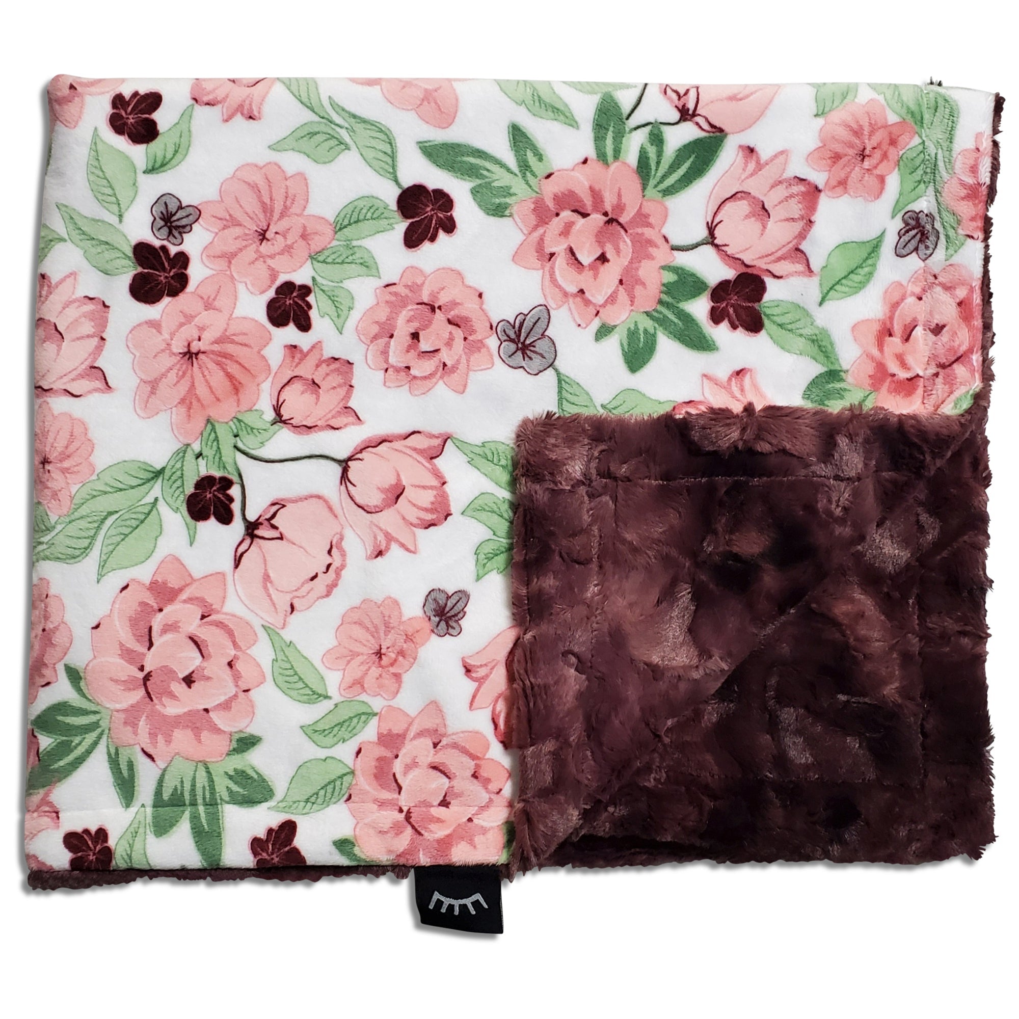 Floral Minky Blanket
