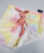NEW Fun Colors of Bunny Minky Lovey