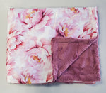 Floral Minky Blanket