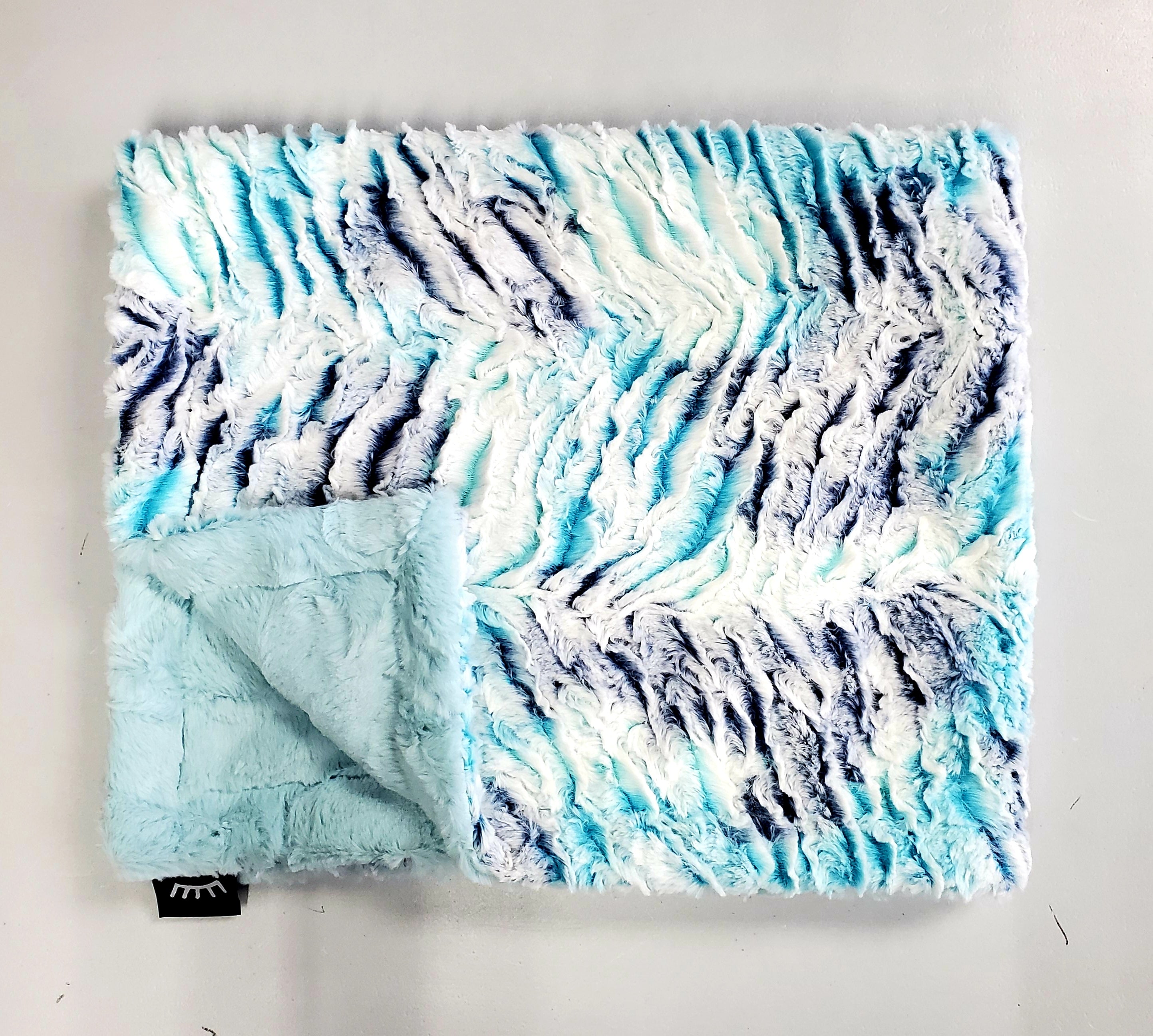 Zebra Minky Blanket