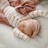 Cotton Muslin Swaddle Blanket - PINK RAINDROPS COLLECTION - 2 PACK