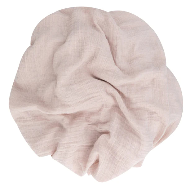 Cotton Muslin Swaddle Blanket - ROSEWATER & CRANBERRY - 2 PACK