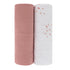 Cotton Muslin Swaddle Blanket - PINK RAINDROPS COLLECTION - 2 PACK