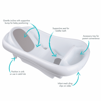 The First Years Sure Comfort Deluxe Newborn to Toddler Tub
