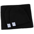 Jersey Knit Cotton Swaddle Blanket and Beanie Gift Set - ONYX