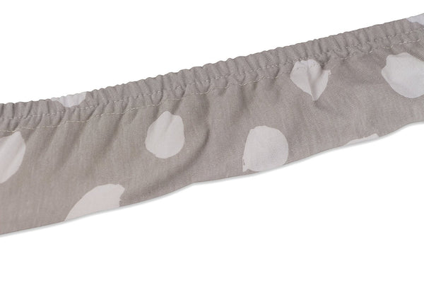 Bassinet Sheet Set I GREY AND WHITE ABSTRACT