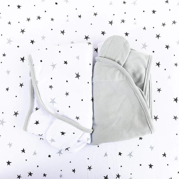 Adjustable Swaddle Blanket | GREY STARS