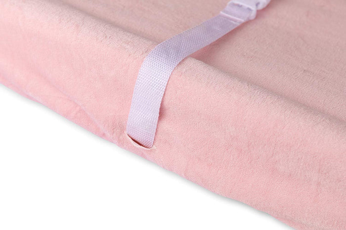 Waterproof Plush Changing Pad Cover | PINK VELVET