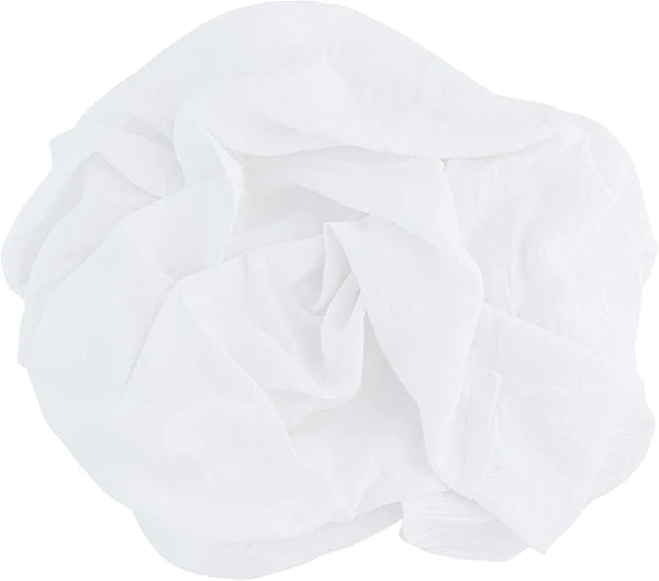 Cotton Muslin Swaddle Blanket - DOVE WHITE - 1 PACK