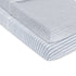 Waterproof Changing Pad Cover / Cradle Sheets Set I MISTY BLUE SPLASH & STRIPES